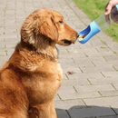 Garrafa De Água 2 Em 1 Portátil Para Gatos Cães E Dispensador Multifuncional