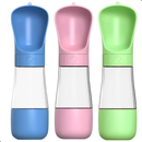 Garrafa De Água 2 Em 1 Portátil Para Gatos Cães E Dispensador Multifuncional